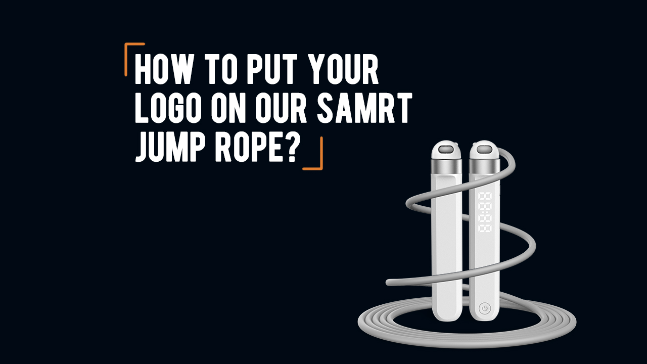 ¿Cómo conseguir su logotipo en nuestra cuerda de salto inteligente?